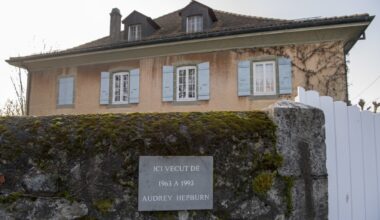 Audrey Hepburn's Swiss villa on market for CHF19 million