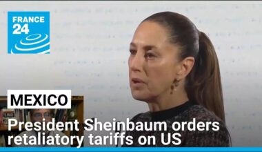 Mexico orders retaliatory tariffs on US imports • FRANCE 24 English