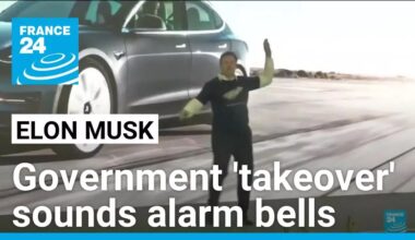 Musk's US government 'takeover' sounds alarm bells • FRANCE 24 English