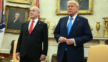 Donald Trump Benjamin Netanyahu Gaza
