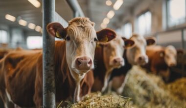 Large cattle operations on factory farms are one of the largest producers of methane emissions, one of the primary components of greenhouse gases driving climate change. (Adobe Stock/AI)