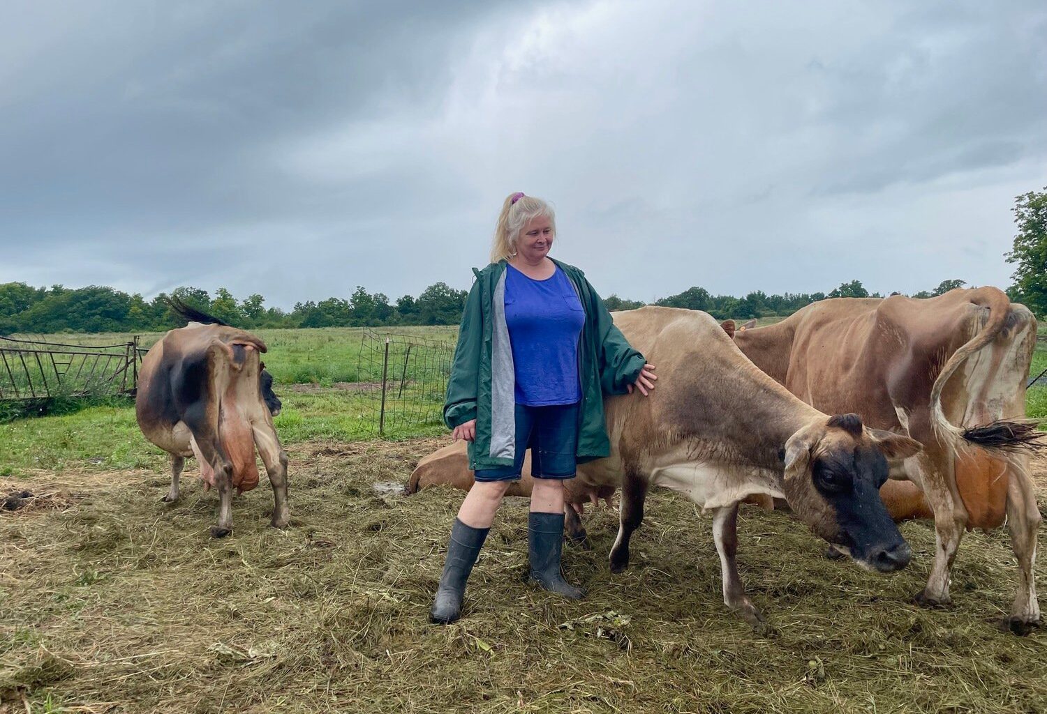 Hester Chase lives and works on her family