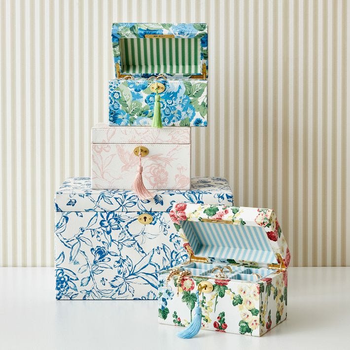 Dresser Top Jewelry Box