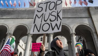 Tesla Faces Protests, Vandalism And Boycott Threats Over Musk’s MAGA-DOGE Rampage