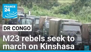 DR Congo: M23 rebels seek to march on Kinshasa • FRANCE 24 English