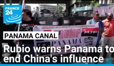 Rubio tells Panama to end China's influence of canal or face US action • FRANCE 24 English