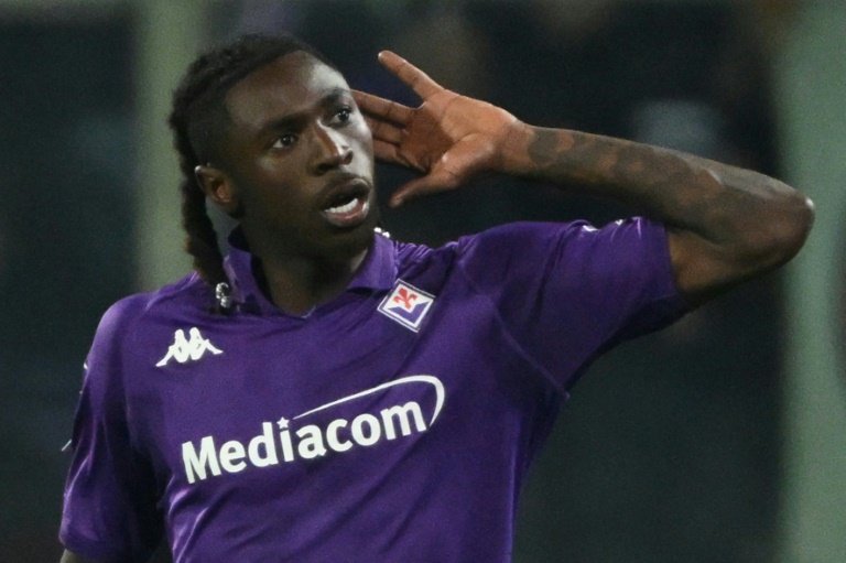 Moise Kean has scored 15 goals in Serie A this season (Alberto PIZZOLI)