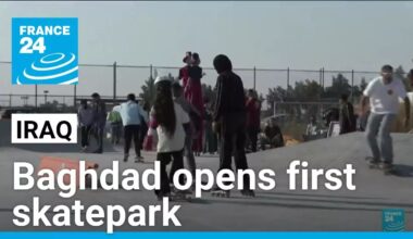 Baghdad's first skatepark provides escape for young people • FRANCE 24 English