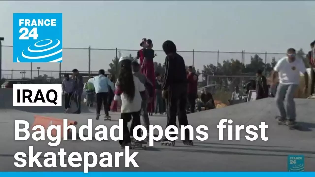 Baghdad's first skatepark provides escape for young people • FRANCE 24 English