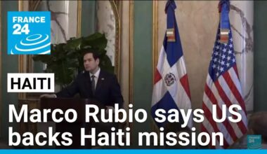 US top diplomat says backs international mission in Haiti • FRANCE 24 English