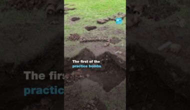 UK: Dozens of WW2 #bombs found under #playground … • FRANCE 24 English
