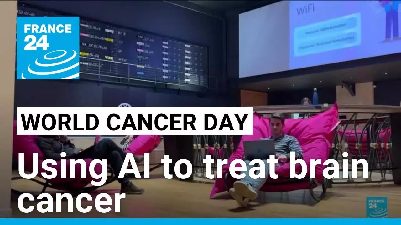 At Paris ‘hackathon’, experts put AI to work treating brain cancer • FRANCE 24 English
