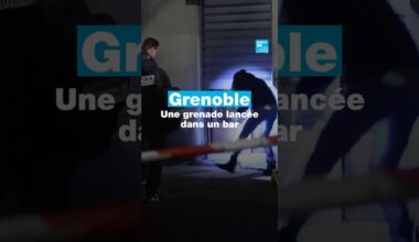 Grenade lancée dans un bar à Grenoble : une douzaine de blessés, dont deux graves • FRANCE 24