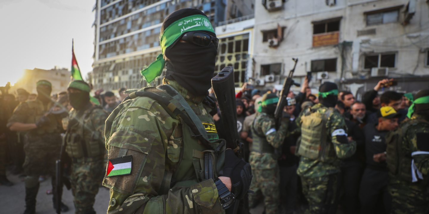 Hamas schießt Rakete aus Gaza ab