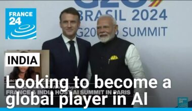 India looks to ramp up global AI presence • FRANCE 24 English
