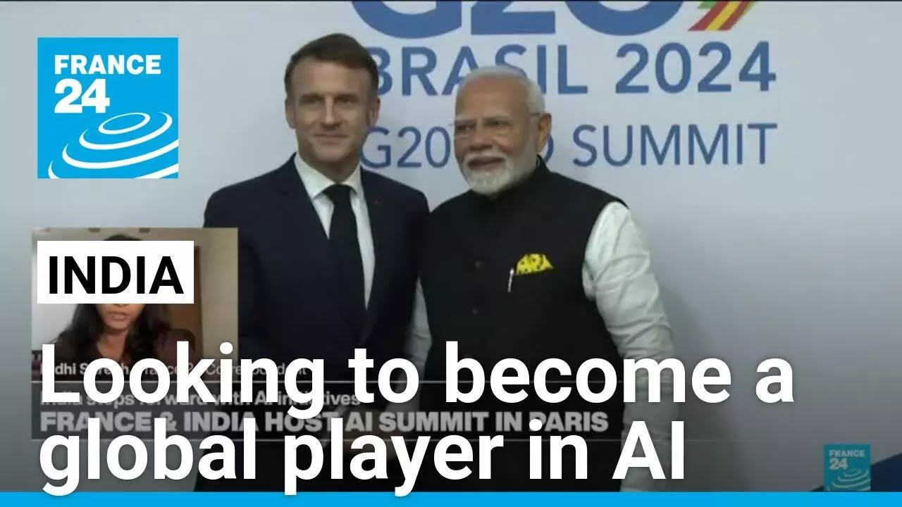 India looks to ramp up global AI presence • FRANCE 24 English