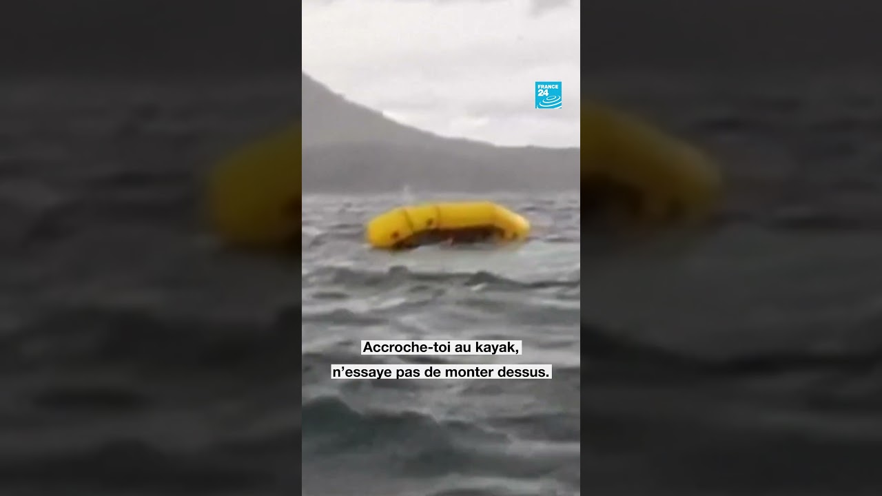 🐋 🚣 #Chili : un #kayakiste se fait engloutir par une #baleine • FRANCE 24