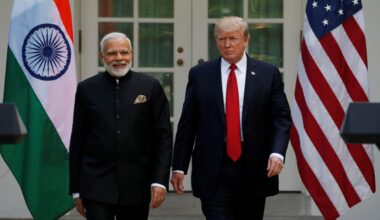 Trump welcomes Indian leader Modi for visa, tech and tariff talks
