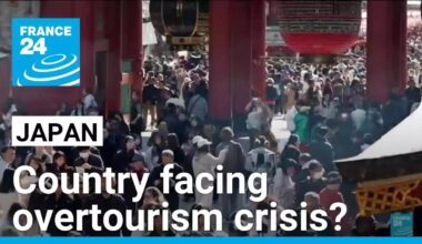 Japan faces overtourism crisis as record numbers visit • FRANCE 24 English
