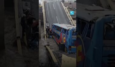 ⚠️ 🇵🇪  #Bridge #collapses and falls into #river with #bus of passengers in Peru • FRANCE 24 English