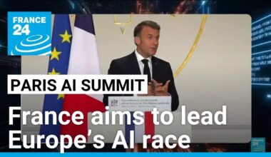 Paris AI Summit: France seeks to lead the way in Europe • FRANCE 24 English