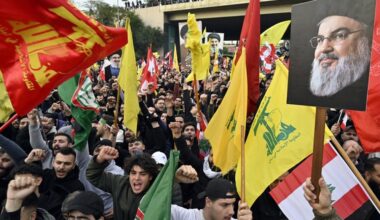 Hezbollah supporters resume protests over Iran flight ban, Israeli-U.S. 'demands'