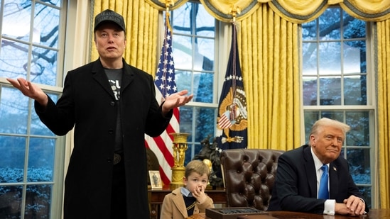 Elon Musk has in recent weeks unleashed a flurry of orders aimed at slashing federal spending.(AFP)