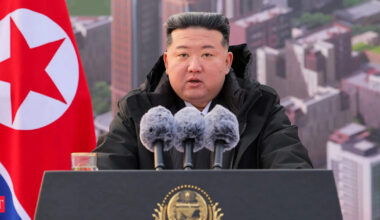 North Korea's Kim Jong Un makes rare visit to father's tomb