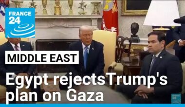 Egypt President Abdel Fattah rejects Trump’s plan to displace Palestinians • FRANCE 24 English