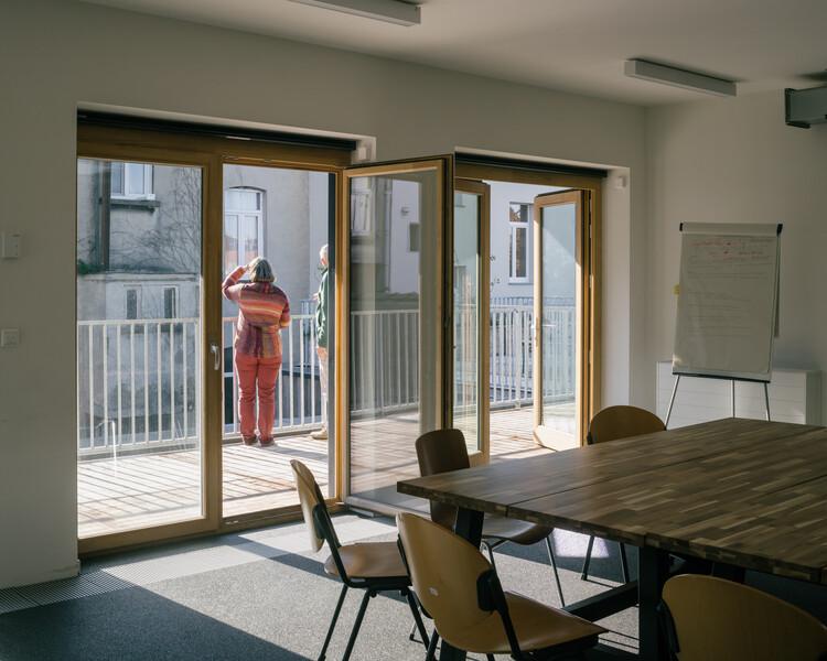 Greenpeace Belgium HQ / archipelago - Interior Photography, Wood, Glass, Chair