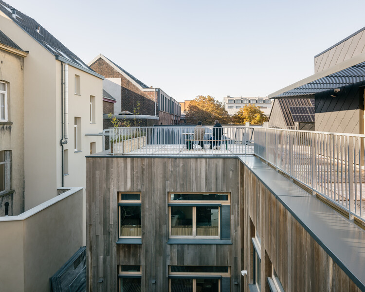 Greenpeace Belgium HQ / archipelago - Exterior Photography, Concrete
