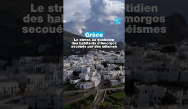 🇬🇷 #Grèce : le stress au quotidien des habitants d'Amorgos secoués par des séismes • FRANCE 24