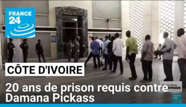 Côte-d'Ivoire : 20 ans de prison requis contre Damana Pickass • FRANCE 24