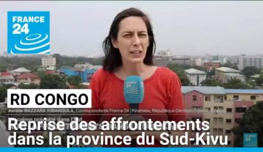 RD Congo : reprise des affrontements dans la province du Sud-Kivu • FRANCE 24