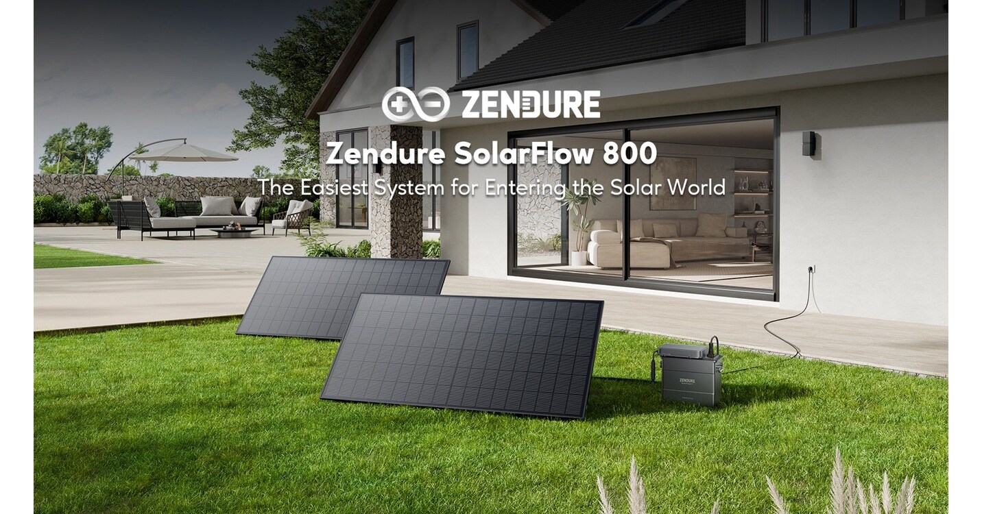 Zendure Launches the SolarFlow 800 Microinverter for Superior Energy Efficiency
