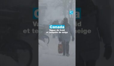Le #Canada fait face à de fortes tempêtes de neige FRANCE 24