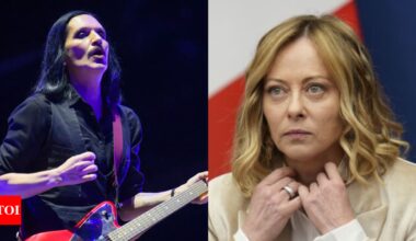 Brian Molko Defamation Charges: Rock band Placebo's lead Brian Molko charged for calling Italian PM Meloni a ‘fascist, racist, and Nazi’