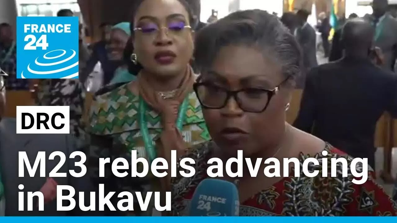 Residents flee, looters run rampant: M23 rebels advancing in Bukavu • FRANCE 24 English
