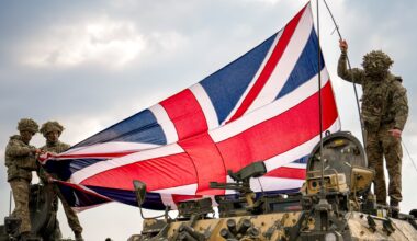Watch Brit troops spearhead dramatic Nato drills 16 miles from wartorn Ukraine as Starmer plots 30k peacekeeping mission