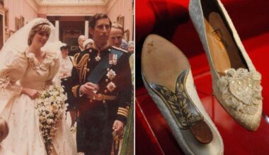 Diana’s Bridal Shoes Carried Sweet Note for Charles–But He Did One Dirty Cufflinks