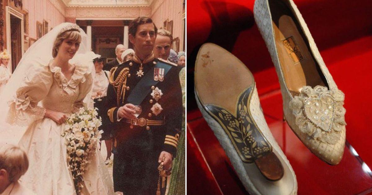 Diana’s Bridal Shoes Carried Sweet Note for Charles–But He Did One Dirty Cufflinks