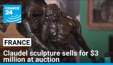 Camille Claudel sculpture sells for $3 million at French auction • FRANCE 24 English