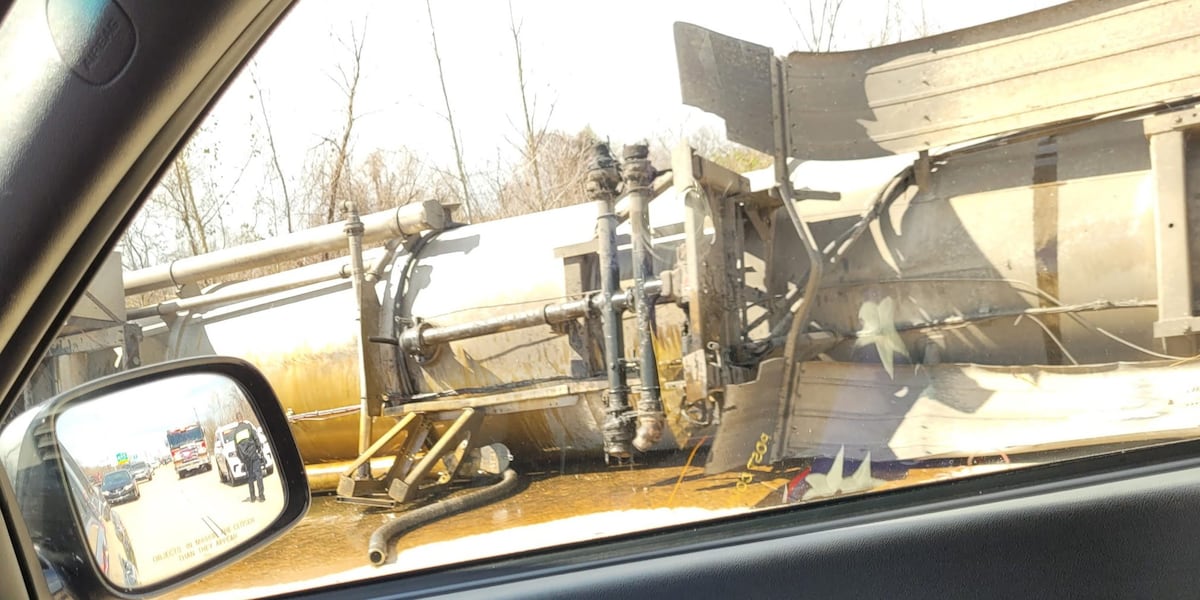 I-49 northbound lanes reopened through Alexandria, oil spill clean-up ongoing in southbound lanes