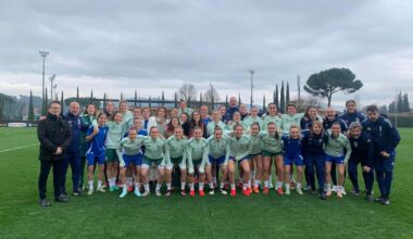 Azzurre preparations begin ahead of Denmark clash