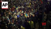 Thousands in Bulgaria express solidarity with Ukraine on 3rd anniversary of Russian invasion (Video)
