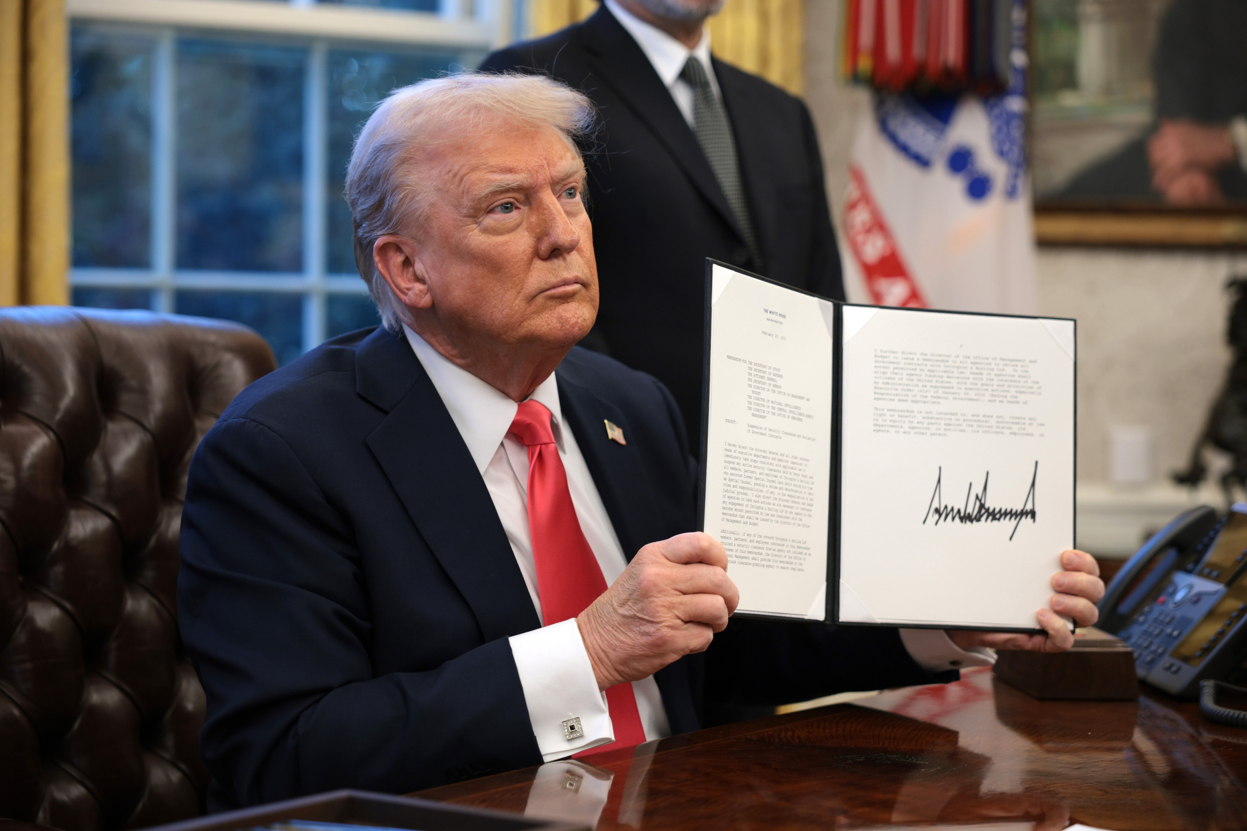 Donald Trump in the White House