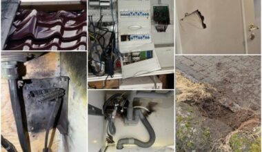Photos: Stunning Lightning Damage to Home and Farm