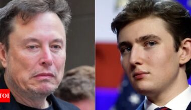 Fake Barron Trump post defending Elon Musk sparks social media frenzy