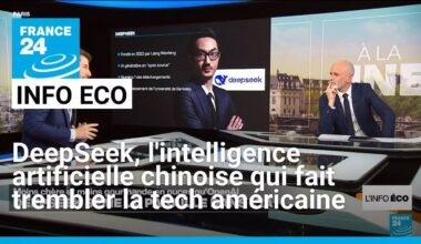 DeepSeek, l'intelligence artificielle chinoise qui fait trembler la tech américaine • FRANCE 24