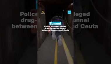 Police discover alleged drug-smuggling tunnel between Morocco and Ceuta • FRANCE 24 English